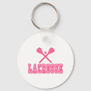 Lacrosse Pink Schlüsselanhänger