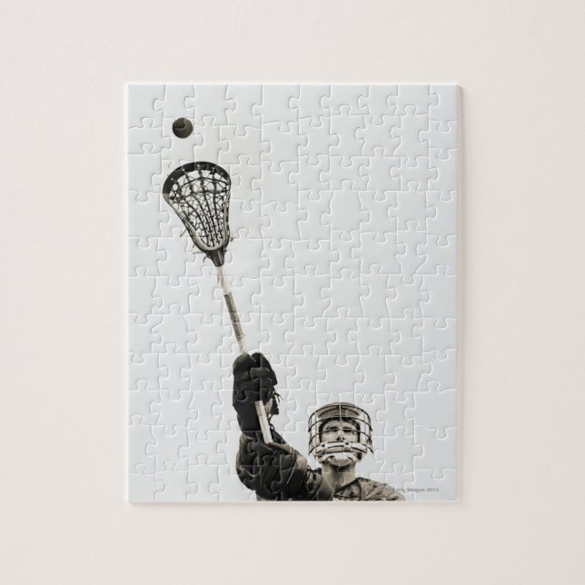 Lacrosse Player 3 (Vertikal)