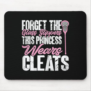 Lacrosse Player Girl Dieses Princess Wear löscht Mousepad