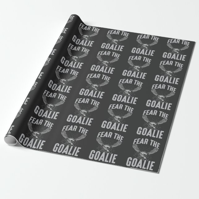Lacrosse Player Lax Goalie Stick Helm Sport Spaß Geschenkpapier (Ungerollt)