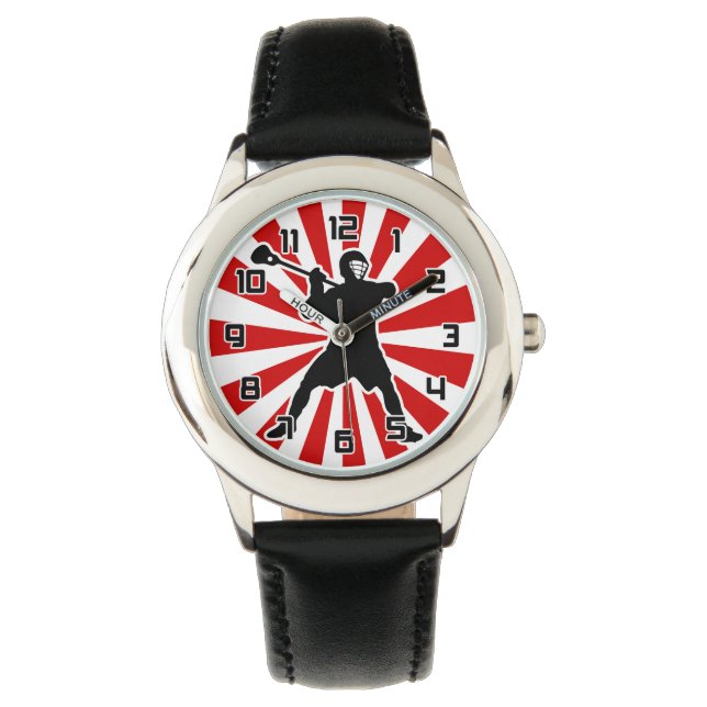 Lacrosse Player montre à poignet (devant)