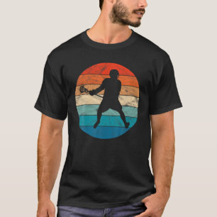 Lacrosse Player Retro Vintager Cooler 80er 90S Lov T-Shirt