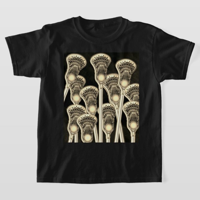 Lacrosse Player T - Shirt (Ablage )