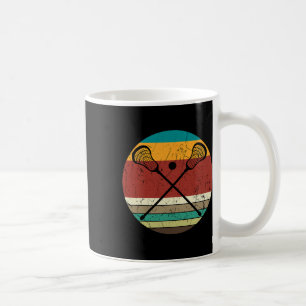 Lacrosse Player Team Sport Lax Goalie Laxing Vinta Kaffeetasse