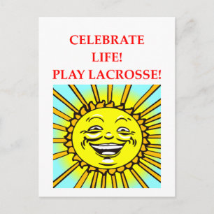 LACROSSE POSTKARTE
