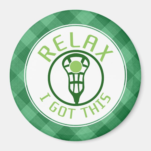 Lacrosse ReLAX Ich Got dieses Magnet (Vorne)