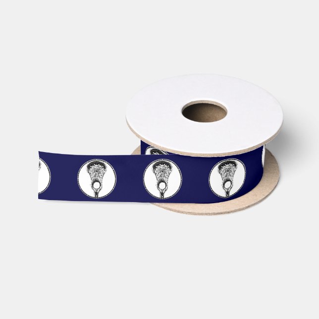 Lacrosse Satinband (Spule)