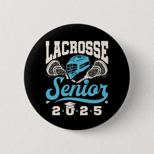 Lacrosse Senior Class of 2025 Abschluss Button