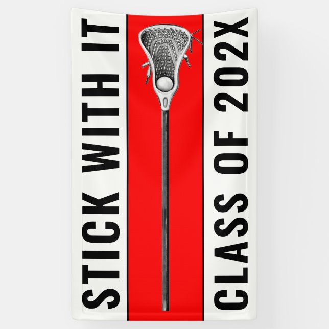 Lacrosse Senior Night Banner (Vertikal)