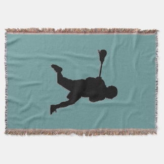 Lacrosse-Spieler-Decke Decke