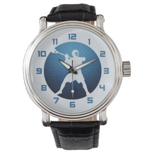 Lacrosse-Spieler-Uhr Armbanduhr