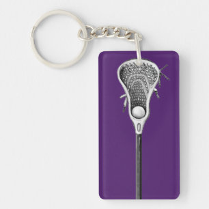 Lacrosse-Sport-Schlüsselanhänger Schlüsselanhänger