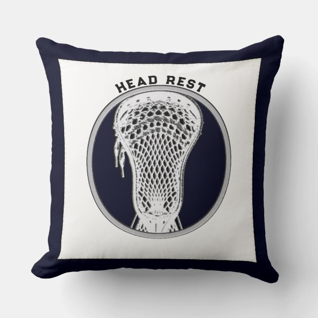 Lacrosse Sportdekor Kissen (Vorderseite)