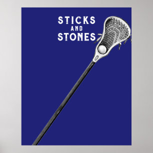 Lacrosse-Sportplakat Poster
