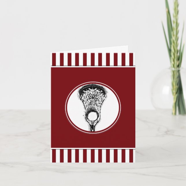 Lacrosse Sports Cards Karte (Vorderseite)