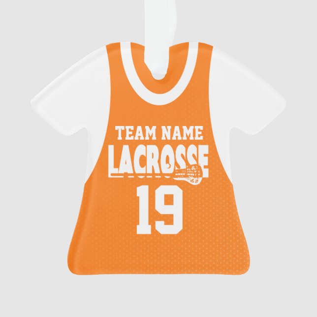 Lacrosse Sports Jersey Orange (devant)