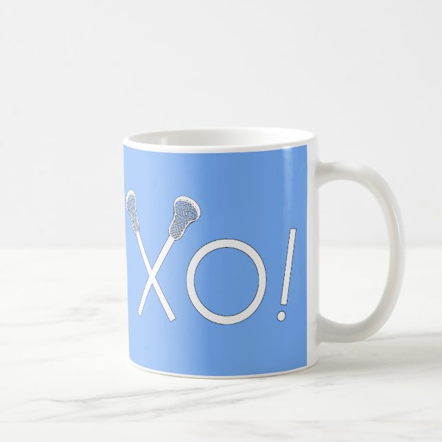 Lacrosse Sports Kaffeetasse (Rechts)