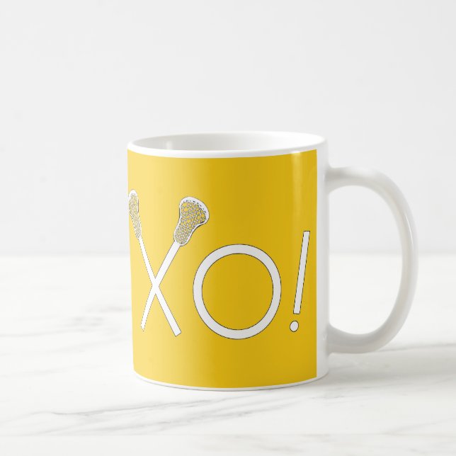 Lacrosse Sports Kaffeetasse (Rechts)