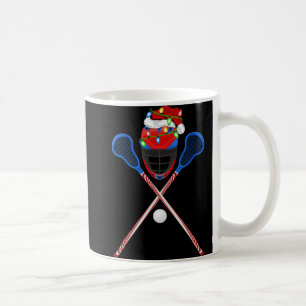 Lacrosse Sports Lover Xmas Weihnachtsmannmütze Lac Kaffeetasse