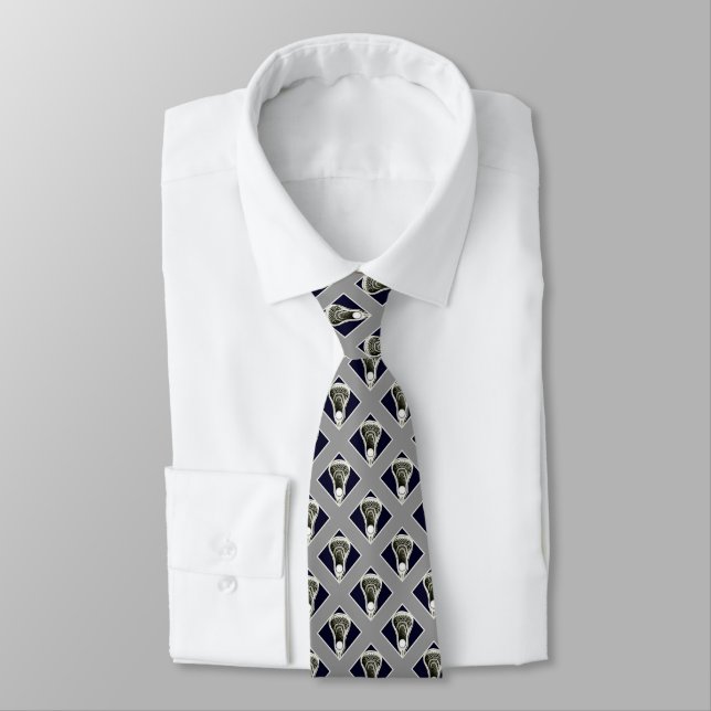 Lacrosse Sports Neck Tie Krawatte (Gebunden)