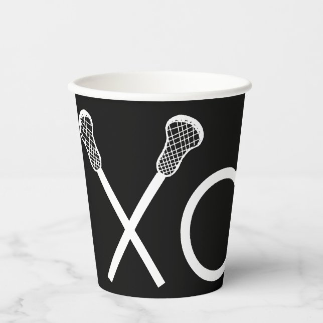Lacrosse Sports Pappbecher (Vorderseite)