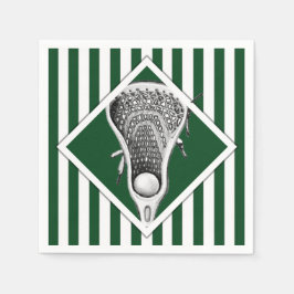 Lacrosse Sports Party Serviette