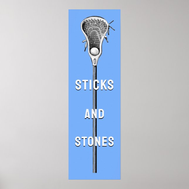 Lacrosse Sports Poster (Vorne)