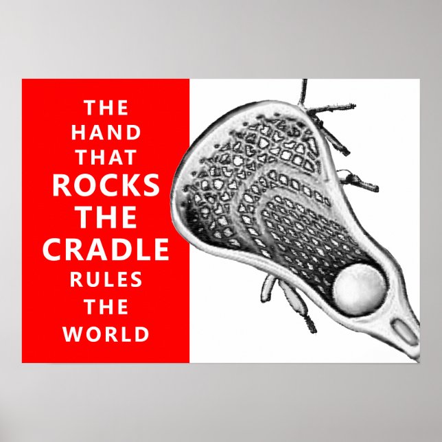 Lacrosse Sports Poster (Vorne)