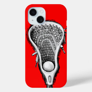 Lacrosse Sports Red Case-Mate iPhone Hülle