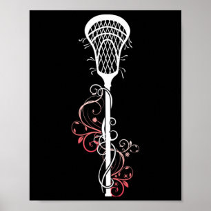 Lacrosse Stick Lax Trainer Ball Sport Game bei Poster