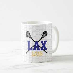 Lacrosse Sticks Net Team Colors School Sport Jahr Kaffeetasse