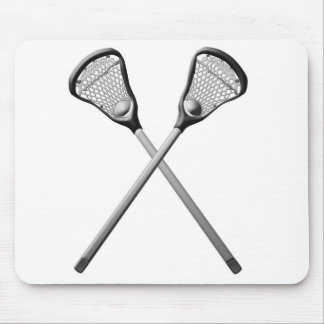 Lacrosse-Stöcke Mousepad