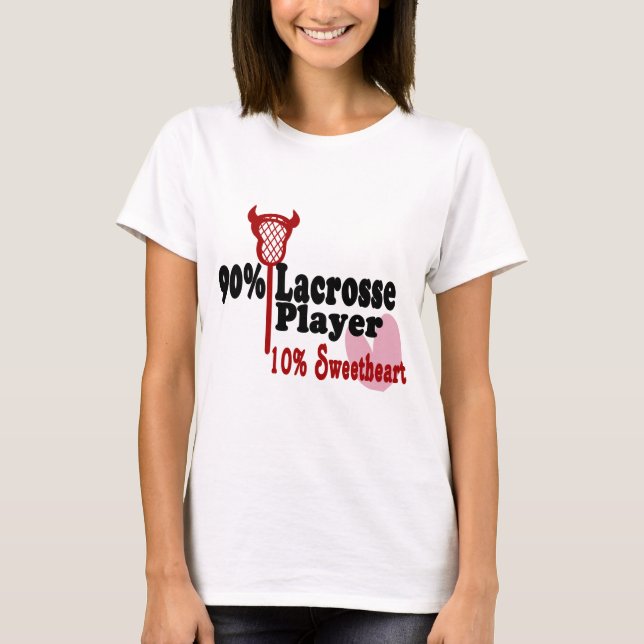 Lacrosse Sweetheart T-Shirt (Vorderseite)
