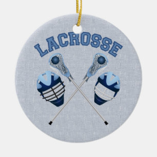 Lacrosse T-Shirts und Geschenke für Kinder und Er Keramikornament