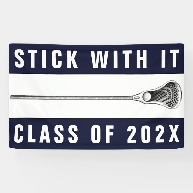 Lacrosse Team 2025 Banner (Horizontal)