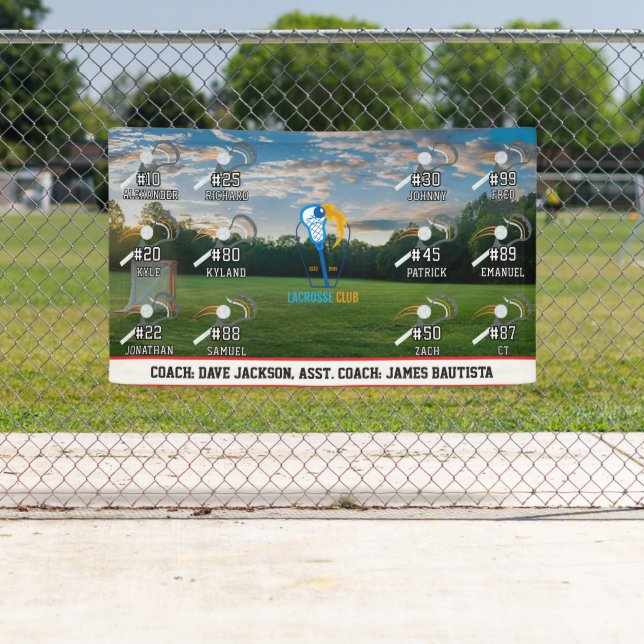 Lacrosse Team Banner (Insitu)