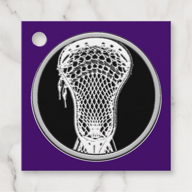 Lacrosse Team Geschenkanhänger (Vorderseite)