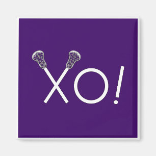 Lacrosse Team Geschenke Magnet