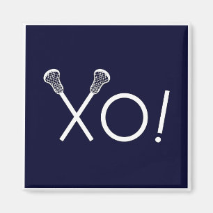 Lacrosse Team Geschenke Magnet