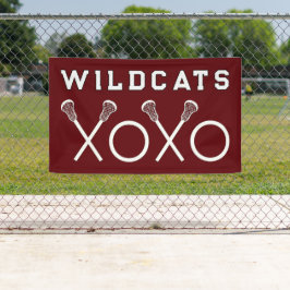 Lacrosse Team Maroon Banner