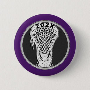 Lacrosse Team Player - Geschenk behalten Button