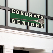Lacrosse Team Seniors Green Glückwunschs