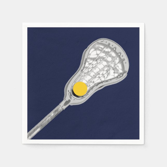 Lacrosse Team Serviette (Vorderseite)