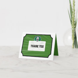 Lacrosse Ticket VIP Bar Mitzvah Danke, dass Sie di Einladung