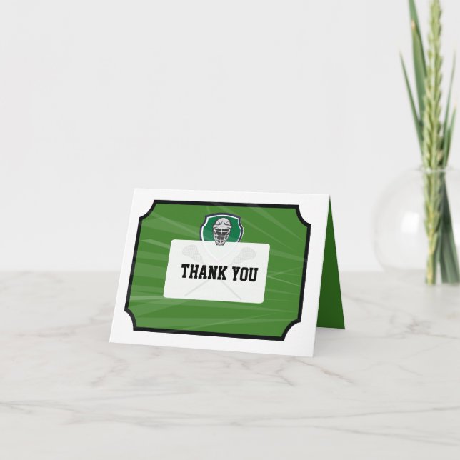 Lacrosse Ticket VIP Bar Mitzvah Danke, dass Sie di Einladung (Vorderseite)