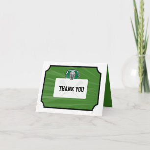 Lacrosse Ticket VIP Bar Mitzvah Danke, dass Sie di Einladung