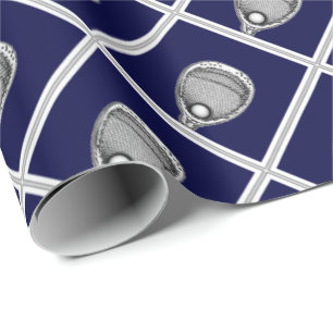 Lacrosse-Torhüter-Geschenkverpackungspapier Geschenkpapier