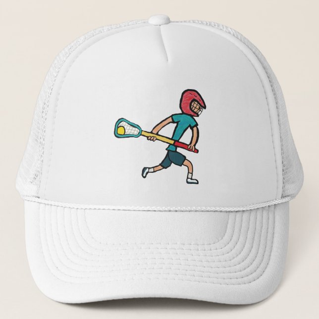 Lacrosse Truckerkappe (Vorderseite)