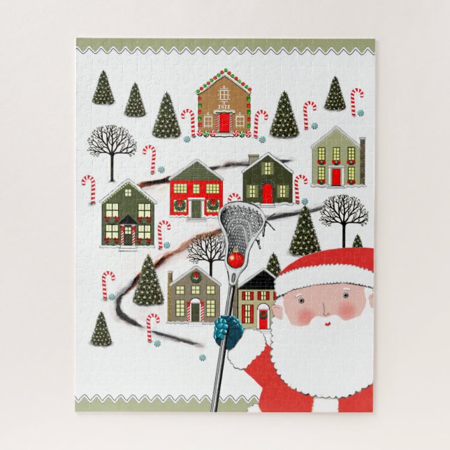 Lacrosse Vacances Cadeaux Jigsaw Puzzle (Vertical)