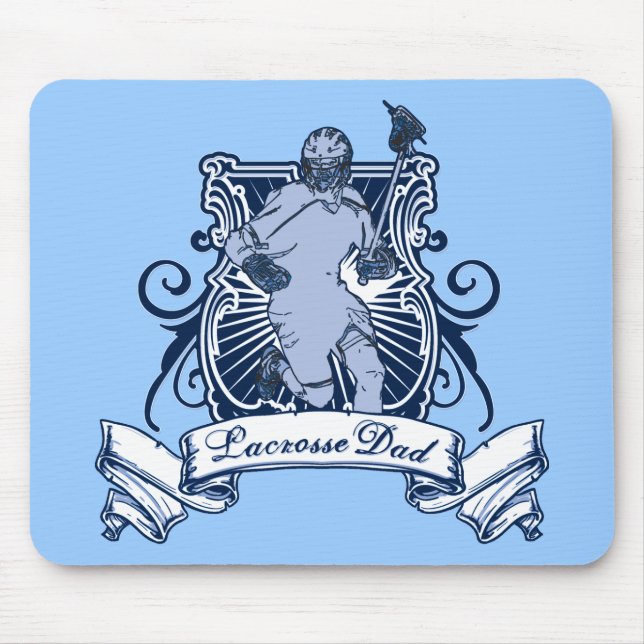 Lacrosse Vater Mousepad (Vorne)